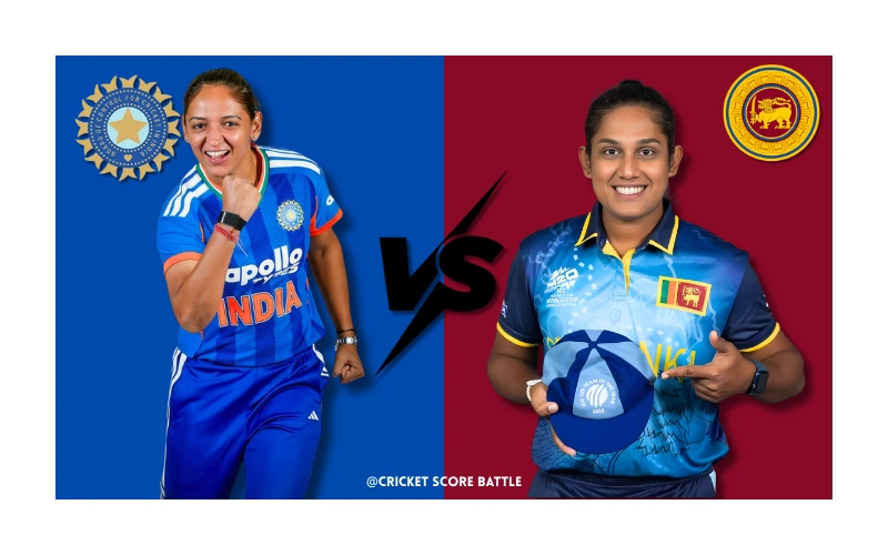India Women's National Cricket Team vs Sri Lanka Women Match Scorecard