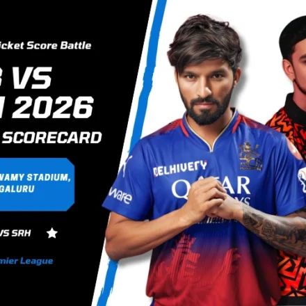 Royal Challengers Bengaluru vs Sunrisers Hyderabad Match Scorecard