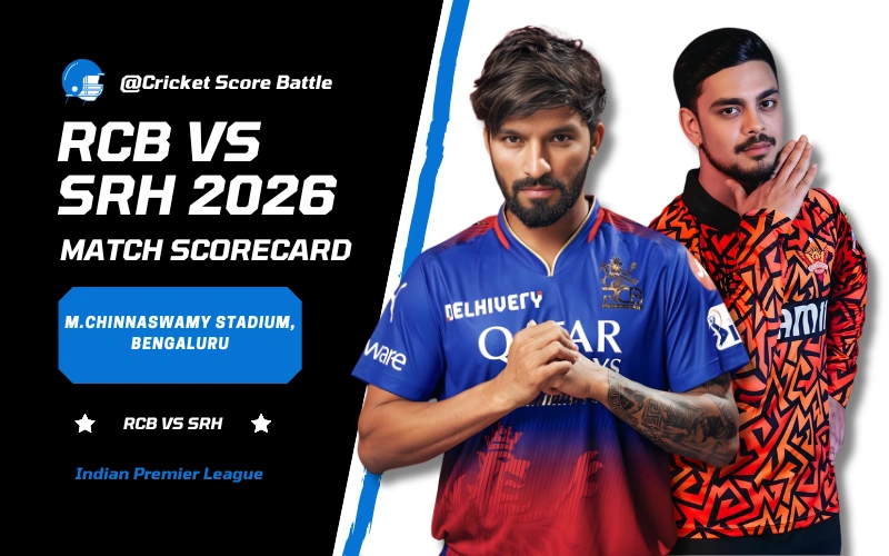 Royal Challengers Bengaluru vs Sunrisers Hyderabad Match Scorecard