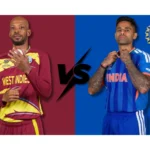 West Indies Cricket Team vs India National Cricket Team Match Scorecard