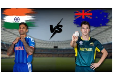 ऑस्ट्रेलिया राष्ट्रीय क्रिकेट संघ वि भारत राष्ट्रीय क्रिकेट संघ सामन्याचे स्कोअरकार्ड