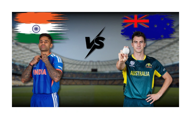 ऑस्ट्रेलिया राष्ट्रीय क्रिकेट संघ वि भारत राष्ट्रीय क्रिकेट संघ सामन्याचे स्कोअरकार्ड