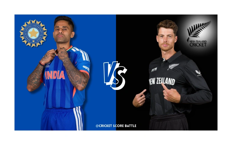 न्यू झीलंड राष्ट्रीय क्रिकेट संघ वि भारत राष्ट्रीय क्रिकेट संघ सामन्याचे स्कोअरकार्ड