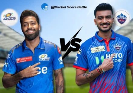Mumbai Indians vs Delhi Capitals Match Scorecard