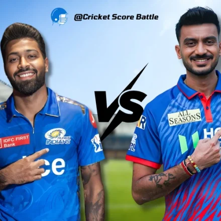 Mumbai Indians vs Delhi Capitals Match Scorecard