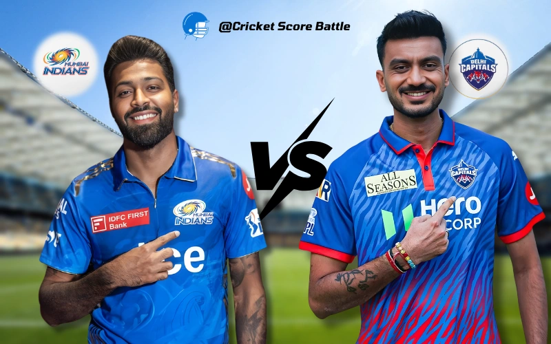 Mumbai Indians vs Delhi Capitals Match Scorecard