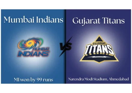 Mumbai Indians vs Gujarat Titans Match Scorecard