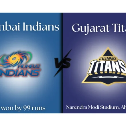 Mumbai Indians vs Gujarat Titans Match Scorecard