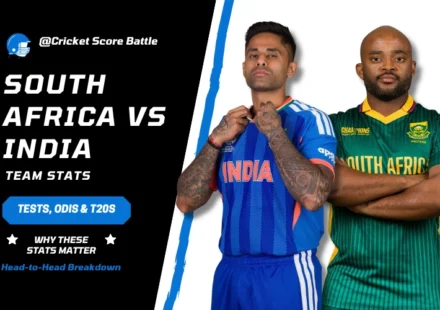 South Africa National Cricket Team vs India National Cricket Team Stats