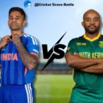 भारत राष्ट्रीय क्रिकेट संघ वि दक्षिण आफ्रिका सामन्याचे स्कोअरकार्ड