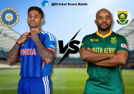 भारत राष्ट्रीय क्रिकेट संघ वि दक्षिण आफ्रिका सामन्याचे स्कोअरकार्ड