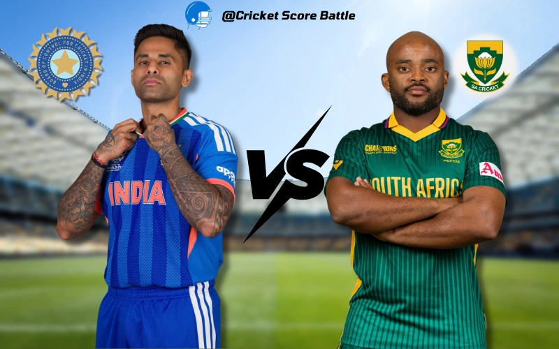 भारत राष्ट्रीय क्रिकेट संघ वि दक्षिण आफ्रिका सामन्याचे स्कोअरकार्ड
